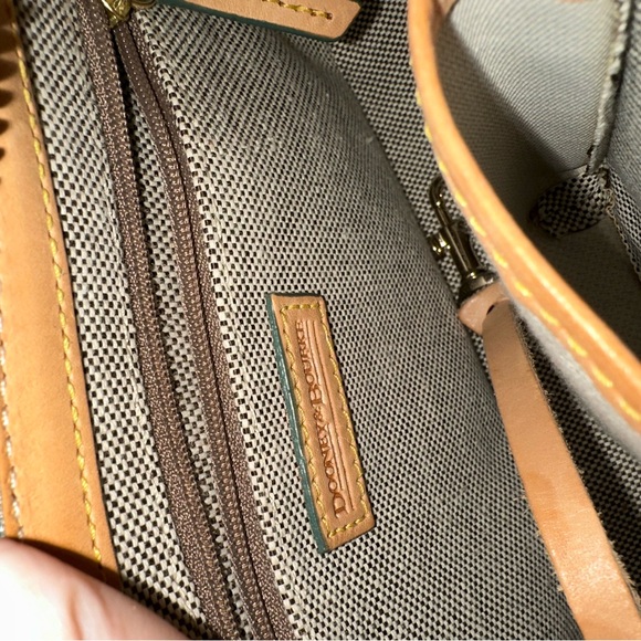 Dooney & Bourke Tan Shoulder Bag with Crescent Shape - Picture 5 of 5